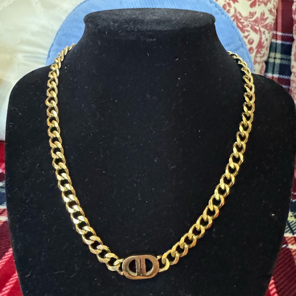 18k Gold Plated stainless steel necklace
